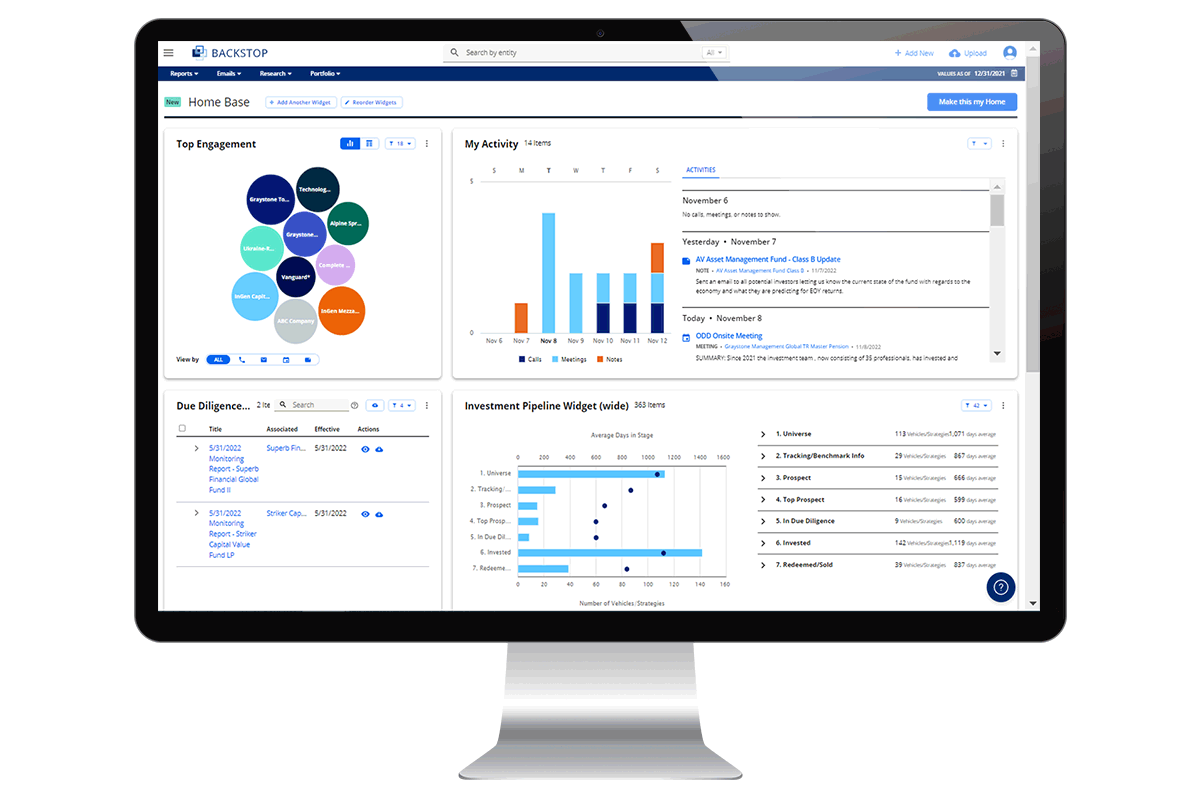 Fund Research Management & Analysis Software Backstop Solutions